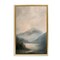 Stupell Industries Misted Mountain Lake Scene Floating Frame, design by Petal Prints Design